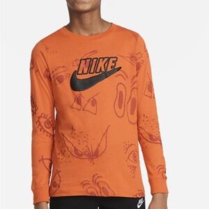 Nike Halloween Dunk 2021 long sleeve T shirt size‎ Boys XL